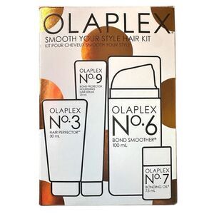 OLAPLEX SMOOTH YOUR HAIR STYLE HAIR KIT Sleek, strong hair is 🎁 of the season